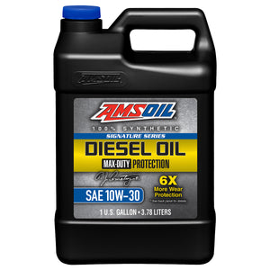 AMSOIL SIGNATURE SERIES 10W-30 100% SYNTHETIC MAX-DUTY DIESEL OIL