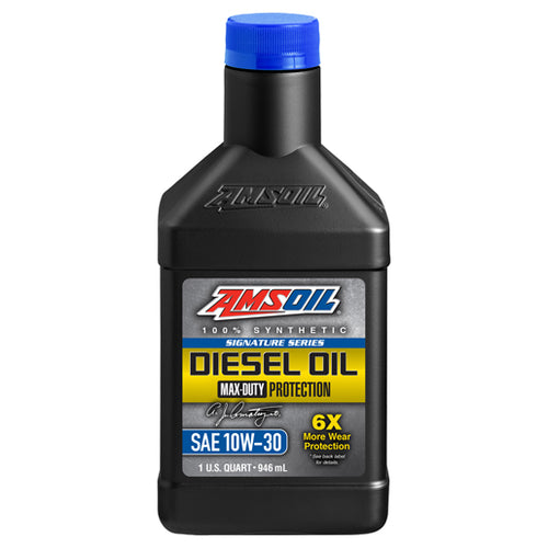 AMSOIL SIGNATURE SERIES 10W-30 100% SYNTHETIC MAX-DUTY DIESEL OIL