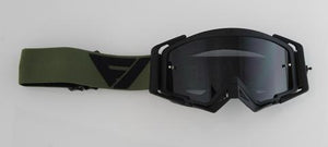 Flow Vision® Rythem™ Motocross Goggle: Army Green/Black