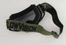 Flow Vision® Rythem™ Motocross Goggle: Army Green/Black