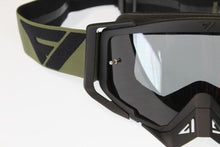 Flow Vision® Rythem™ Motocross Goggle: Army Green/Black