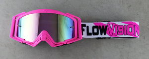 Flow Vision Rythem™ Motocross Goggle: Flamingo