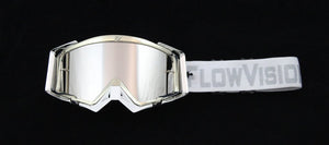 Flow Vision Rythem™ Motocross Goggle: Platinum