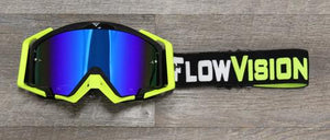 Flow Vision Rythem™ Motocross Goggle Black/Flo Yellow
