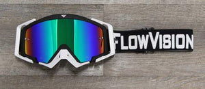 Flow Vision Rythem™ Motocross Goggle Black/White