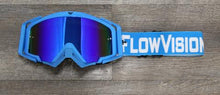 Flow Vision® Rythem™ Motocross Goggle: Blue/White