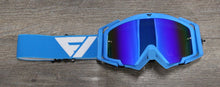 Flow Vision® Rythem™ Motocross Goggle: Blue/White