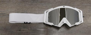 Flow Vision® Rythem™ Motocross Goggle: White Out