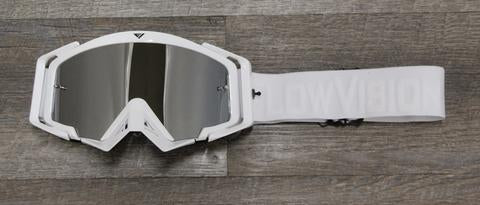 Flow Vision® Rythem™ Motocross Goggle: White Out