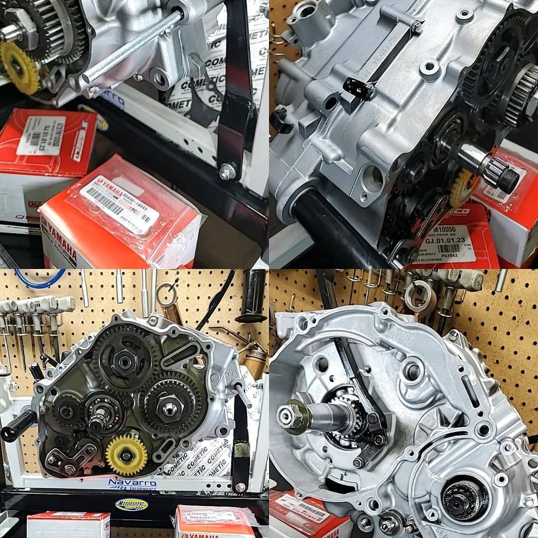 Vapor Blast Engine Cases