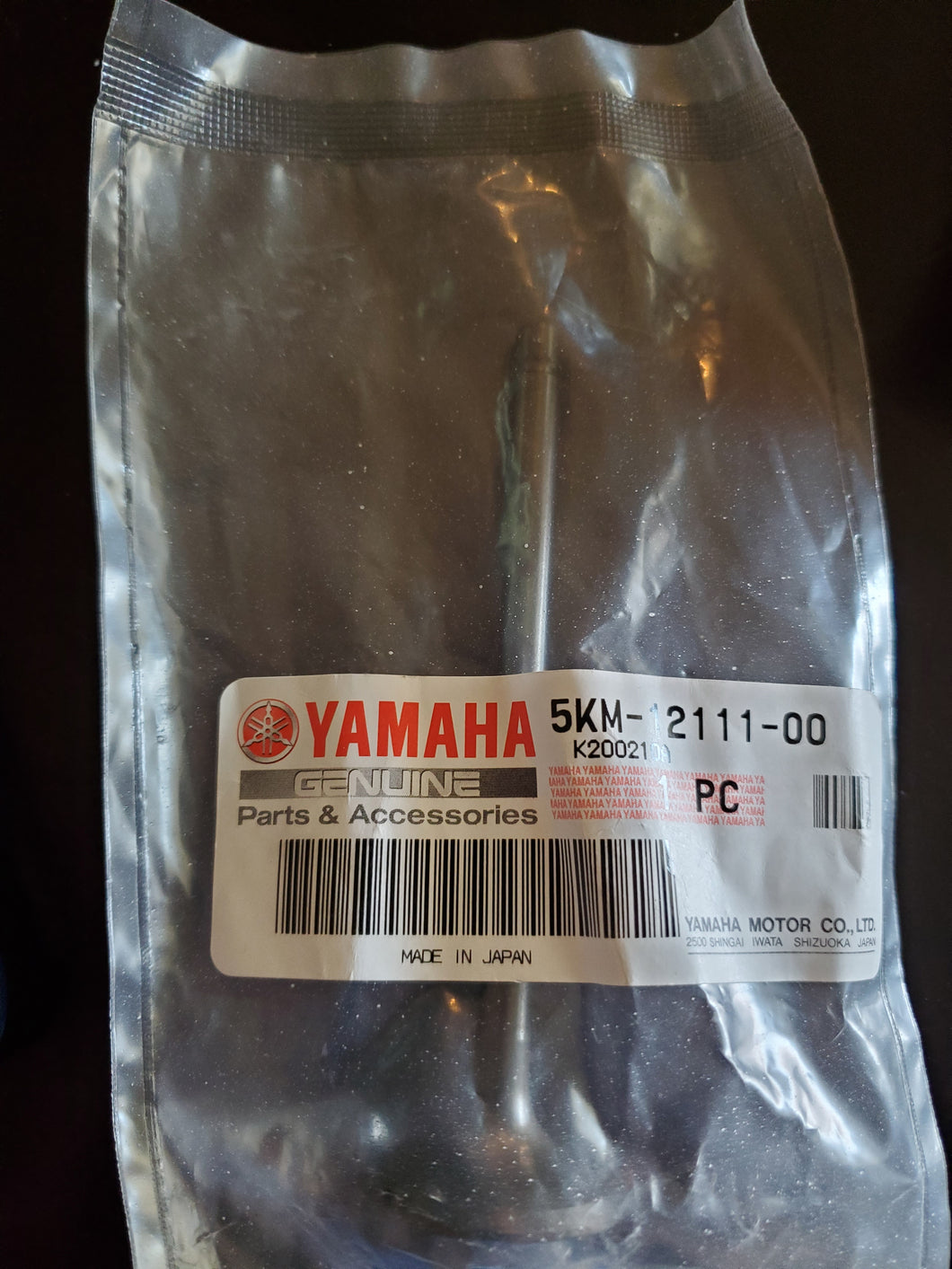 Intake valve 5KM-12111-00