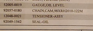 OEM parts