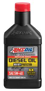 Signature Series Max-Duty Synthetic Diesel Oil 5W-40