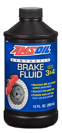 Brake Fluid DOT 3 & 4