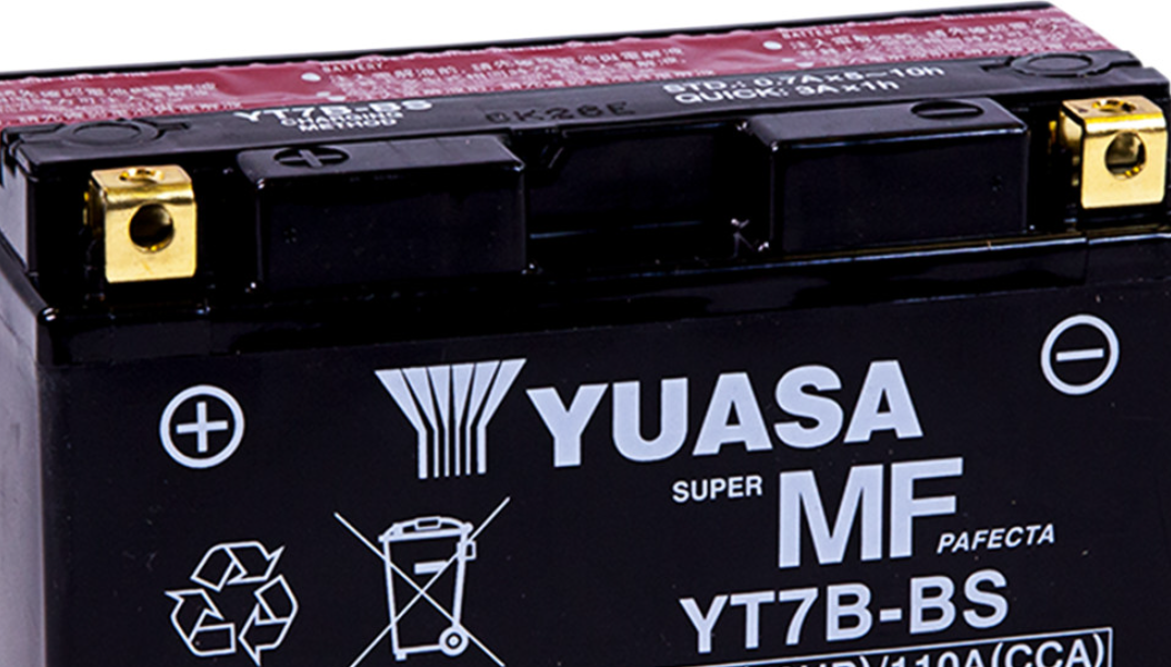 YUASA AGM Maintenance-Free Battery YT7B-BS