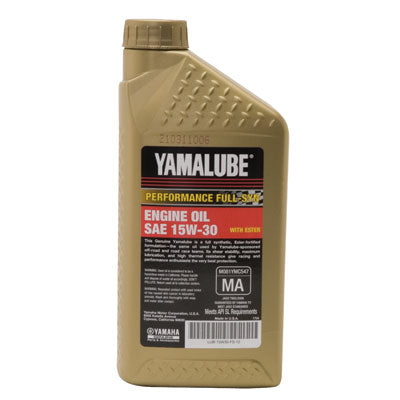 Yamalube Performance Full Synthetic With Ester 15W-30 32 oz.